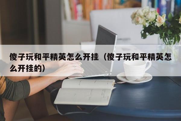 傻子玩和平精英怎么开挂（傻子玩和平精英怎么开挂的）